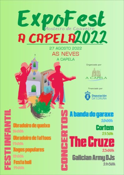Presentado o cartaz do ExpoFest Mosteiro de Caaveiro 2022