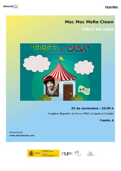 CIRCO NA CASA Moc Moc MeRE Clown