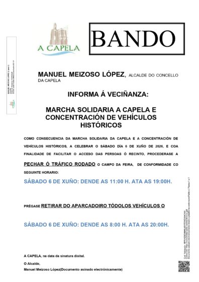 BANDO MUNICIPAL