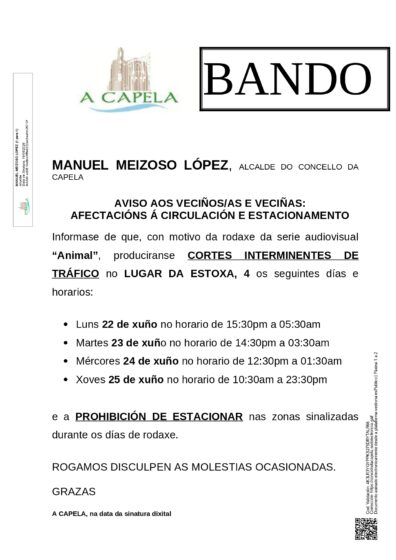BANDO MUNICIPAL